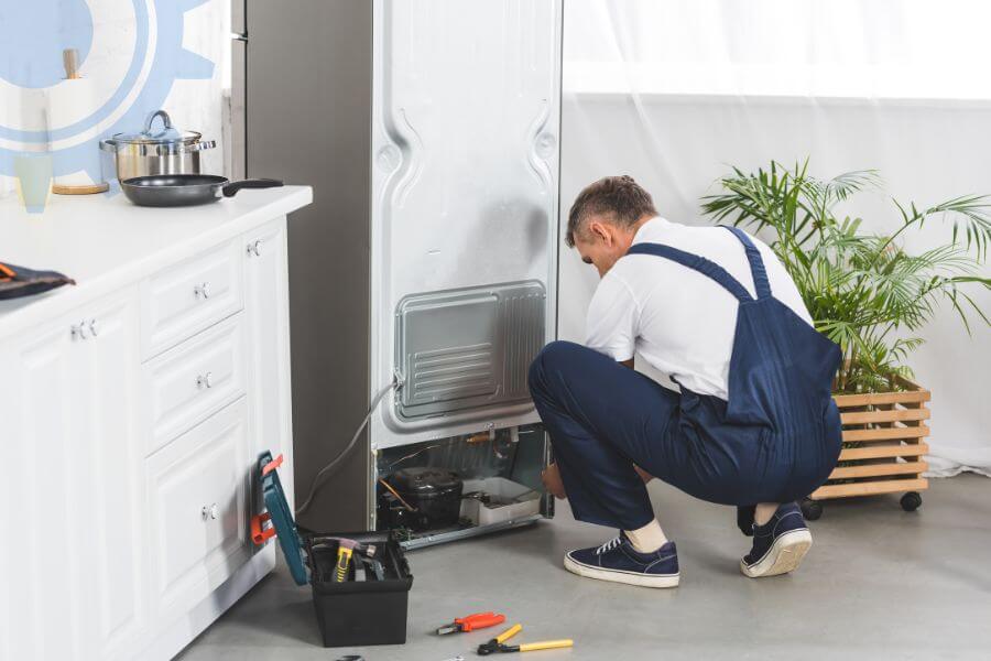 Professional refrigerator fan motor replacement