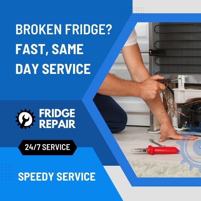broken fridge repair services